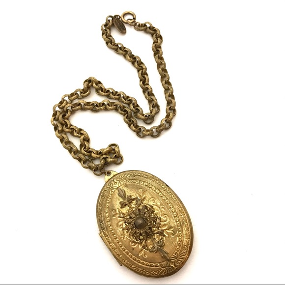 Vintage Locket Miriam Haskell Vintage Jewelry - Picture 5 of 16